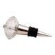 Clear Crackle Melon Glass Wine Stopper 
